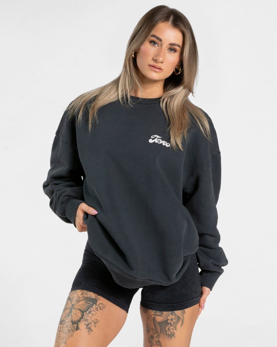 TEVEO Acid Oversized Sweater " " | Hoodies & Jacken