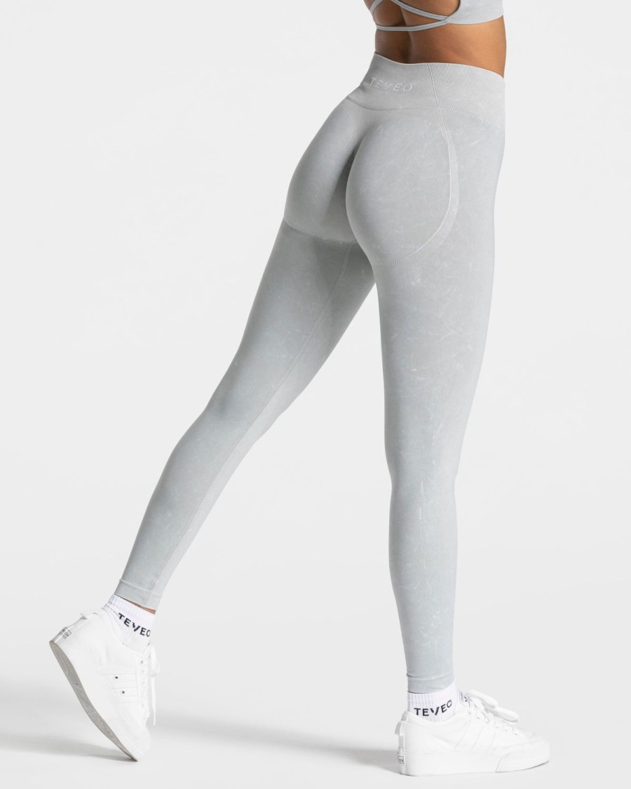 TEVEO Acid Covert Scrunch Leggings " " | Leggings & Hosen