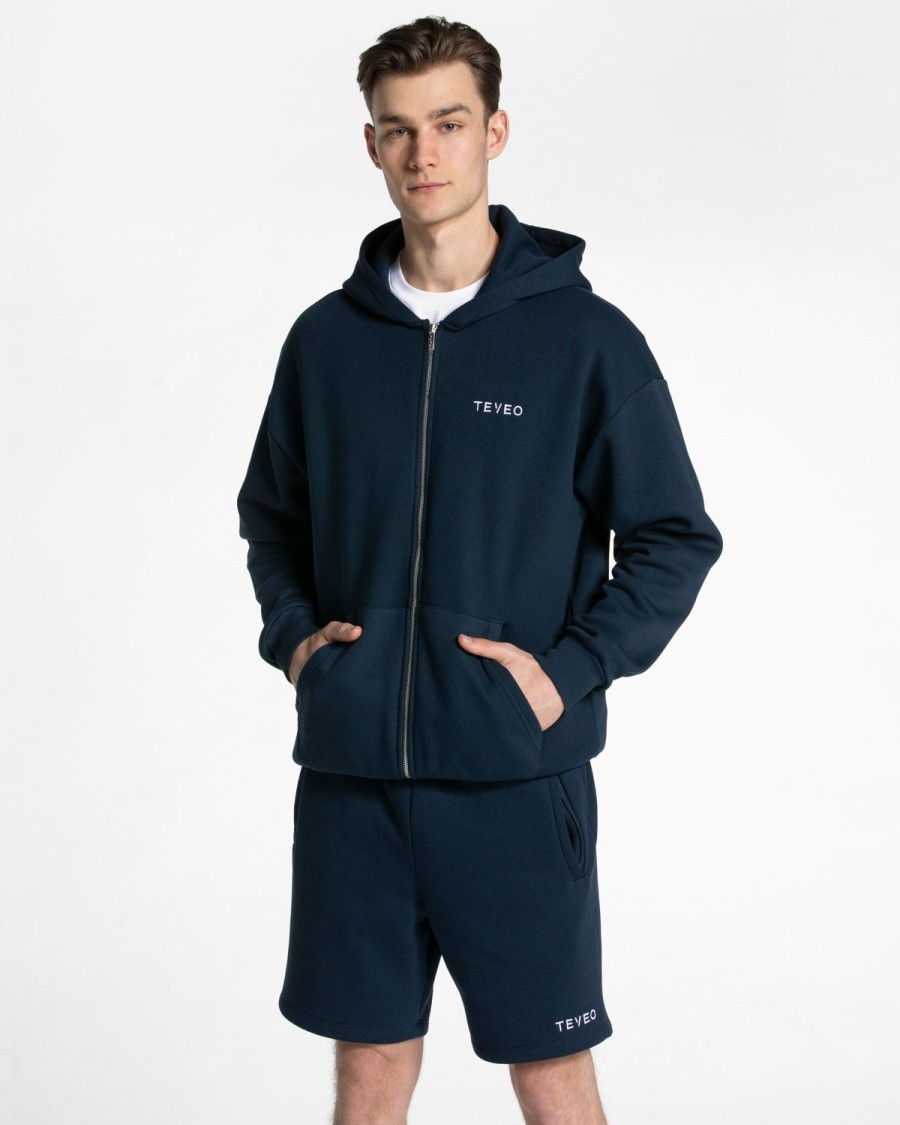 TEVEO Arrival Oversized Zip Hoodie " " | Hoodies & Sweatjacken