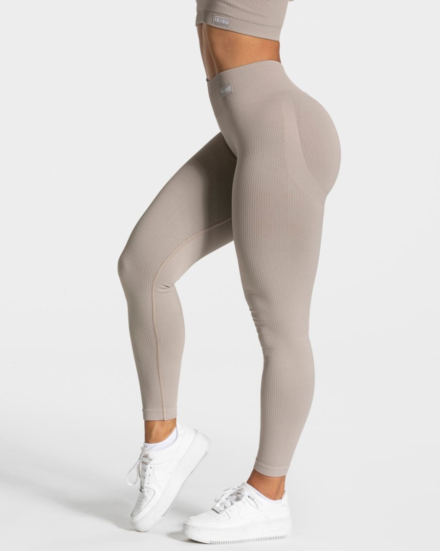 TEVEO Elegant Scrunch Leggings " " | Leggings & Hosen