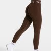 TEVEO Signature Scrunch Leggings " " | Leggings & Hosen