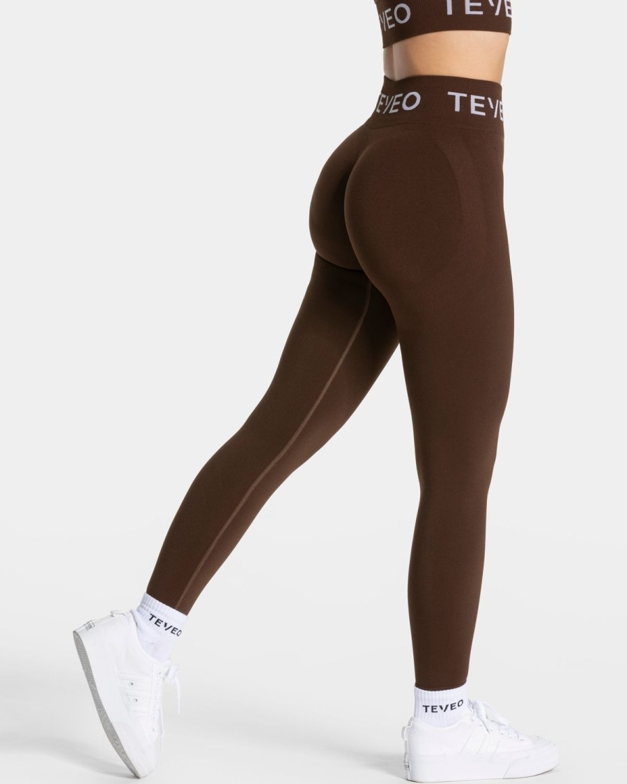 TEVEO Signature Scrunch Leggings " " | Leggings & Hosen