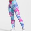 TEVEO Tie Dye Scrunch Leggings " " | Leggings & Hosen