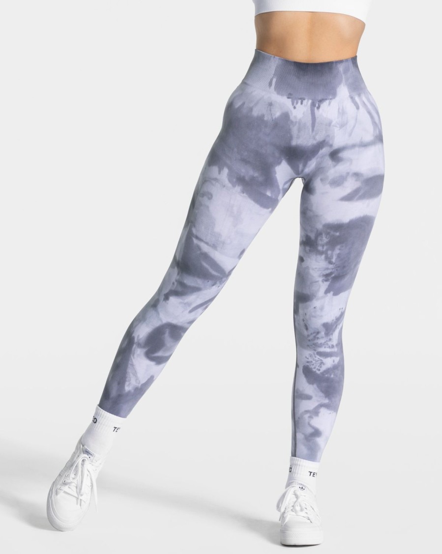 TEVEO Tie Dye Scrunch Leggings " " | Leggings & Hosen