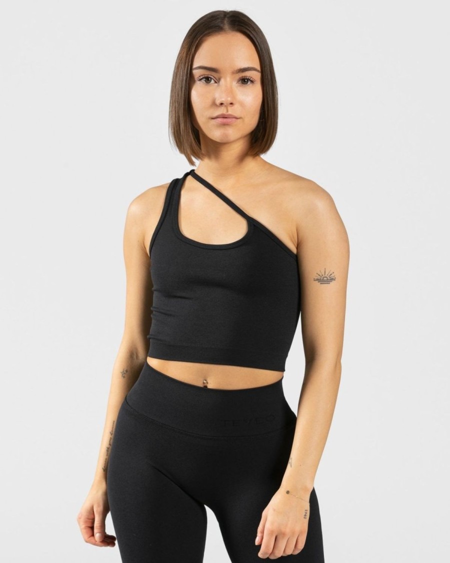 TEVEO Sassy One Shoulder Top " " | Tops