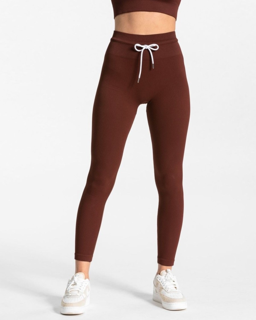 TEVEO Ribbed Leggings " " | Leggings & Hosen