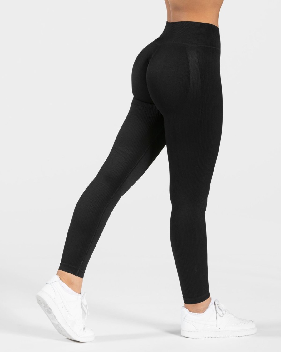 TEVEO Elegant Scrunch Leggings " " | Leggings & Hosen