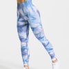 TEVEO Tie Dye Scrunch Leggings " " | Leggings & Hosen