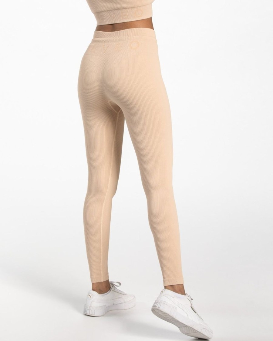 TEVEO Ribbed Leggings " " | Leggings & Hosen