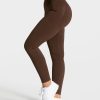 TEVEO Elegant Scrunch Leggings " " | Leggings & Hosen