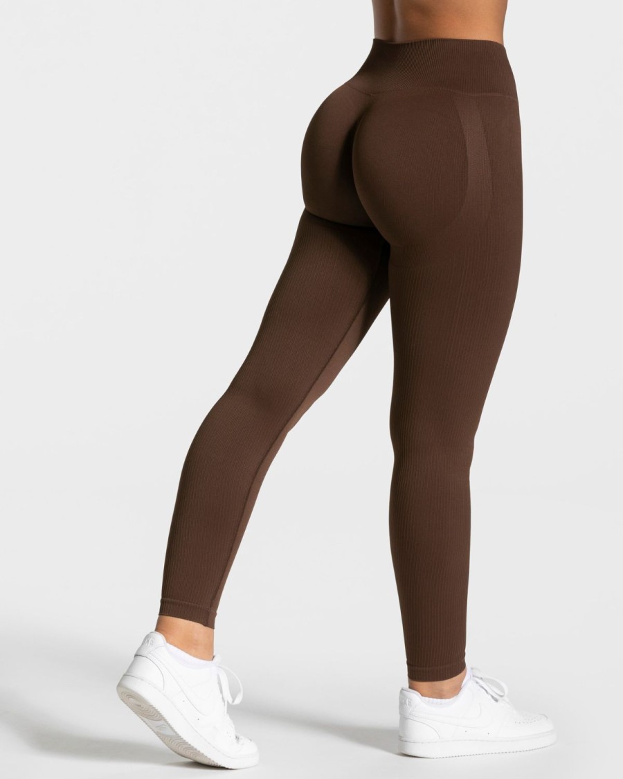 TEVEO Elegant Scrunch Leggings " " | Leggings & Hosen