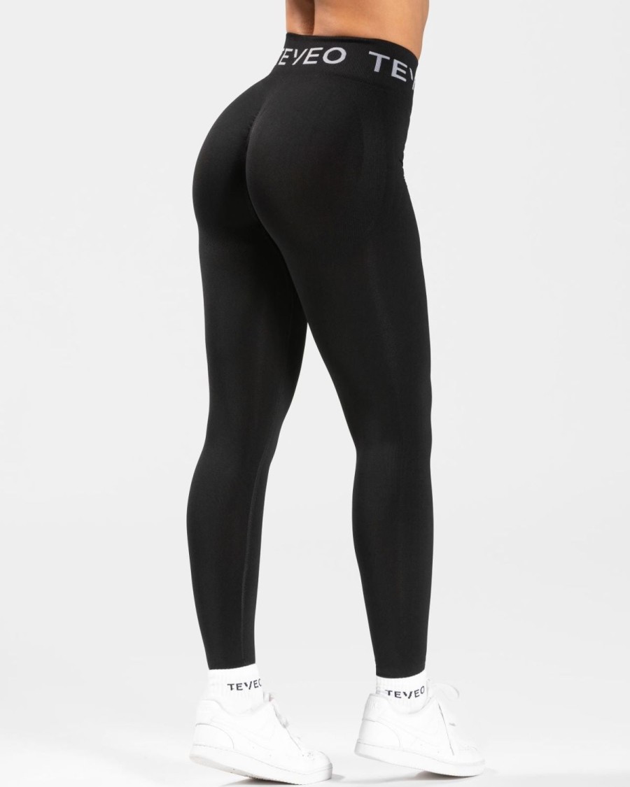 TEVEO Signature Scrunch Leggings " " | Leggings & Hosen