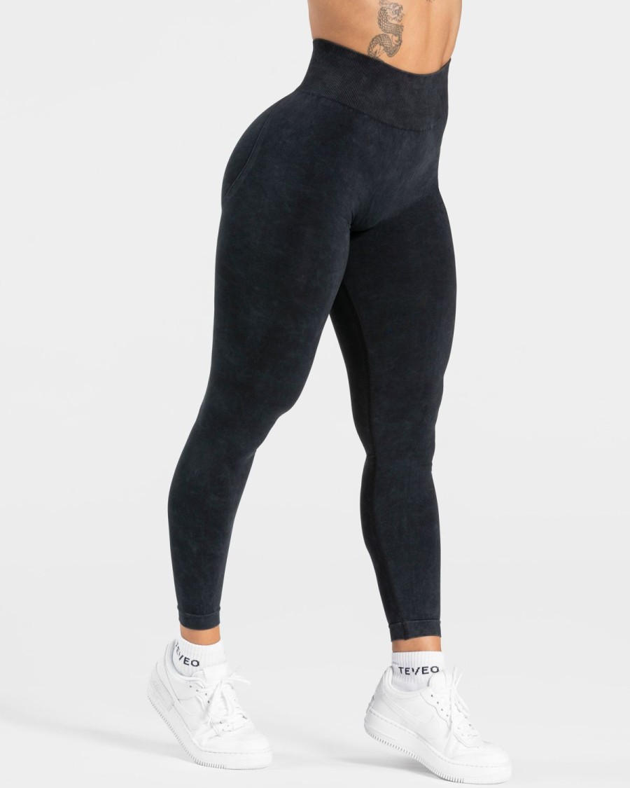 TEVEO Acid Covert Scrunch Leggings " " | Leggings & Hosen